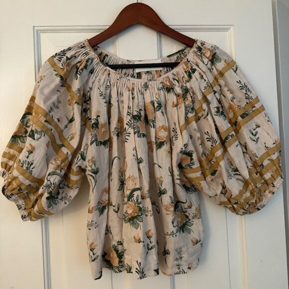 Loeffler Randall floral Top - Picture 1 of 4